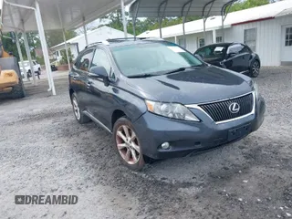 2011 Lexus RX 350 with VIN 2T2ZK1BA6BC044764, listed as a IAAI auction lot 41964837 with 158,102 mi miles. Bid and sale history available at carsss.com. Image 1.