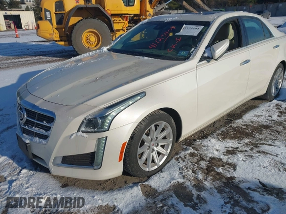 2014 Cadillac CTS Luxury RWD with VIN 1G6AR5SXXE0141931, listed as a IAAI auction lot 41352385 with 162,612 mi miles. Bid and sale history available at carsss.com. Image 18.