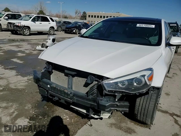 2014 Kia Cadenza Premium with VIN KNALN4D70E5147116, listed as a Copart auction lot 46510605 with 92,793 mi miles and Clean Title. Bid and sale history available at carsss.com. Image 14.