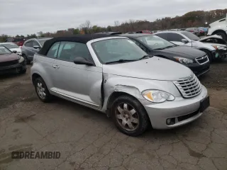 2007 Chrysler PT Cruiser with VIN 3C3JY45X07T621881, listed as a Copart auction lot 77560494 with 76,653 mi miles and Salvage Title. Bid and sale history available at carsss.com. Image 4.