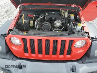 2018 Jeep Wrangler Unlimited Sport с VIN 1C4HJXDG0JW197511, выставлен на аукционе Copart как лот 57361775 с пробегом 95 830 миль миль и Списание • Salvage title. История ставок и продаж доступна на DreamBid. Изображение 12.