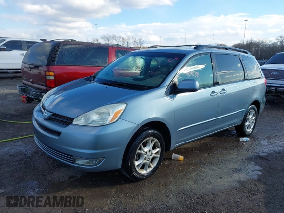 2004 Toyota Sienna XLE with VIN 5TDBA22C04S002407, listed as a IAAI auction lot 41385381 with 220,914 mi miles and . Bid and sale history available at DreamBid. Image 2.