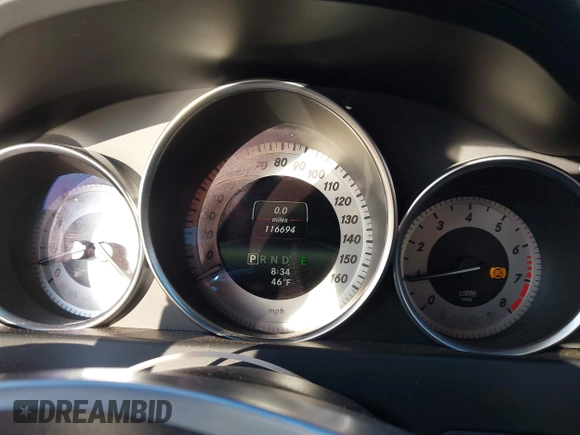 2014 Mercedes-Benz C 250 Sport with VIN WDDGF4HB0EG238946, listed as a IAAI auction lot 41973753 with 116,694 mi miles and . Bid and sale history available at DreamBid. Image 7.