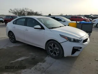 2020 Kia Forte LXS with VIN 3KPF24AD7LE174348, listed as a Copart auction lot 47840835 with 43,539 mi miles and Salvage Title. Bid and sale history available at carsss.com. Image 4.