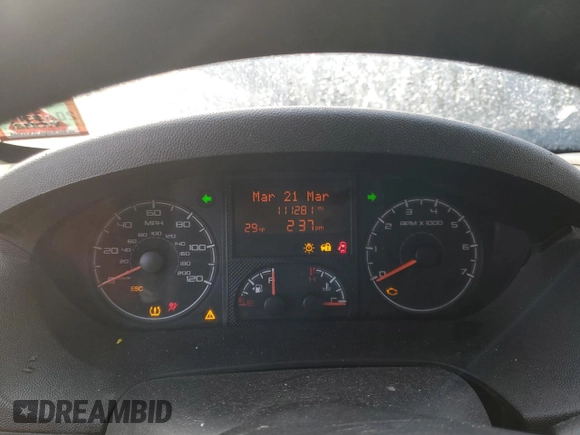 2020 Ram ProMaster Cargo with VIN 3C6URVJG3LE128512, listed as a Copart auction lot 43840465 with 111,281 mi miles and Salvage Title. Bid and sale history available at carsss.com. Image 9.