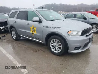2020 Dodge Durango Pursuit with VIN 1C4SDJFT9LC309425, listed as a IAAI auction lot 41368173 with 108,377 mi miles and . Bid and sale history available at DreamBid. Image 1.