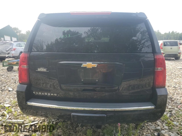 2015 Chevrolet Suburban LTZ with VIN 1GNSKKKC8FR199218, listed as a Copart auction lot 64147184 with 181,676 mi miles and Salvage Title. Bid and sale history available at DreamBid. Image 6.
