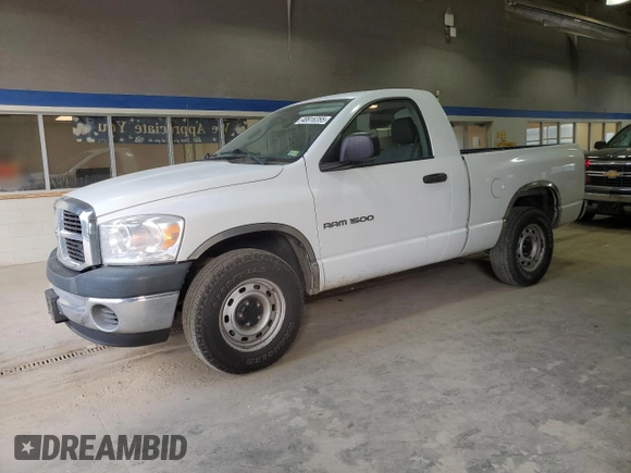 2007 Dodge 1500 SLT with VIN 1D7HA16P07J583495, listed as a Copart auction lot 48916355 with 71,711 mi miles and Clean Title. Bid and sale history available at DreamBid. Image 1.
