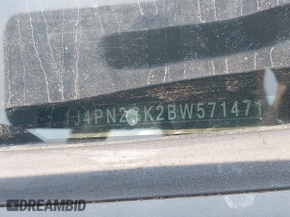 2011 Jeep Liberty Sport with VIN 1J4PN2GK2BW571471, listed as a IAAI auction lot 41199106 with 144,037 mi miles and . Bid and sale history available at DreamBid. Image 15.
