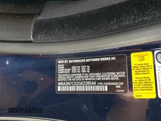 2016 BMW 4 Series 428i with VIN WBA3N7C52GK228544, listed as a Copart auction lot 53991705 with 103,218 mi miles and Salvage title. Bid and sale history available at DreamBid. Image 12.
