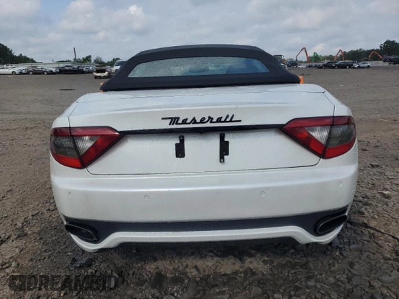 2015 Maserati GranTurismo Sport with VIN ZAM45VMA7F0129599, listed as a Copart auction lot 62089003 with 17,113 mi miles and . Bid and sale history available at DreamBid. Image 6.
