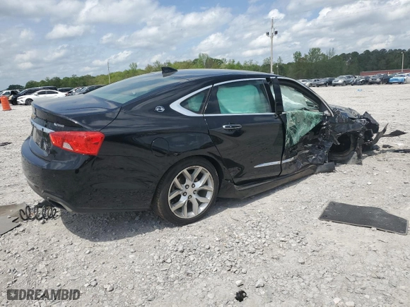 2018 Chevrolet Impala Premier with VIN 2G1125S33J9110298, listed as a Copart auction lot 51250865 with 0 mi miles and Salvage Title. Bid and sale history available at carsss.com. Image 3.
