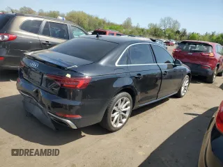 2019 Audi A4 Premium z VIN WAUDNAF41KN020621, wystawiony jako Copart lot #54687645 z przebiegiem 59 552 mil mil oraz Szkoda całkowita • Salvage title. Historia ofert i sprzedaży dostępna na DreamBid. Obrazek 3.