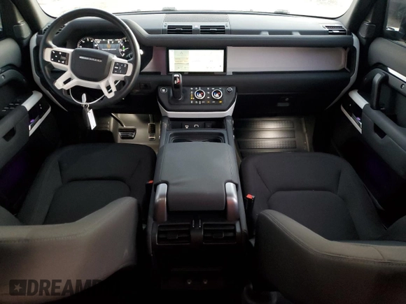 2023 Land Rover Defender with VIN SALEK7EX2P2143408, listed as a Copart auction lot 86923074 with 44,686 mi miles and Salvage title. Bid and sale history available at DreamBid. Image 8.