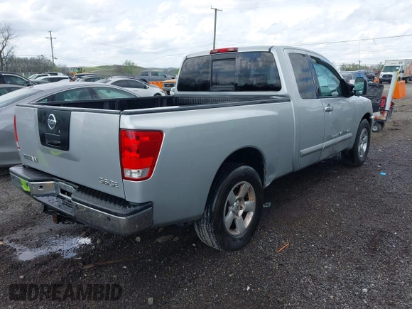 2005 Nissan Titan XE with VIN 1N6BA06A75N567013, listed as a IAAI auction lot 41971758 with 253,664 mi miles. Bid and sale history available at carsss.com. Image 4.