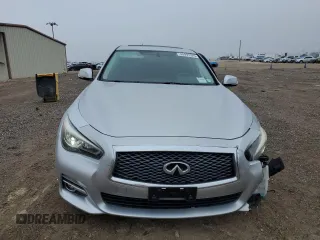 2016 Infiniti Q50 Premium with VIN JN1CV7AR8GM253769, listed as a Copart auction lot 45997325 with 57,800 mi miles and Salvage Title. Bid and sale history available at DreamBid. Image 5.
