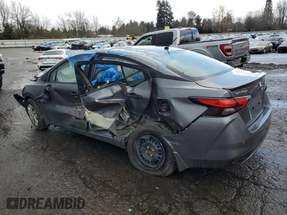 2022 Nissan Versa S with VIN 3N1CN8DV5NL866731, listed as a Copart auction lot 49444025 with Not provided miles and Salvage title. Bid and sale history available at DreamBid. Image 2.