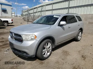 2012 Dodge Durango Crew with VIN 1C4SDJDTXCC253062, listed as a Copart auction lot 53529435 with 120,260 mi miles and Clean Title. Bid and sale history available at carsss.com. Image 1.