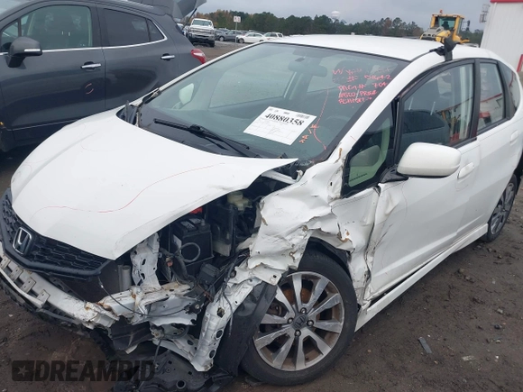2012 Honda Fit Sport with VIN JHMGE8H52CC018984, listed as a IAAI auction lot 40880358 with 111,614 mi miles. Bid and sale history available at carsss.com. Image 6.