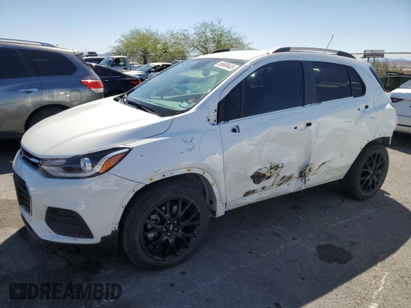 2021 Chevrolet Trax LT with VIN KL7CJLSB6MB355837, listed as a Copart auction lot 56608445 with 20,413 mi miles and Salvage title. Bid and sale history available at DreamBid. Image 1.