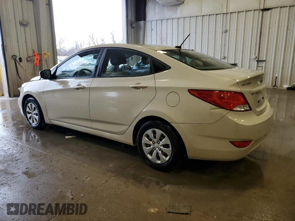 2016 Hyundai Accent SE with VIN KMHCT4AE4GU103636, listed as a Copart auction lot 45393675 with 176,291 mi miles and Non Repairable. Bid and sale history available at carsss.com. Image 2.