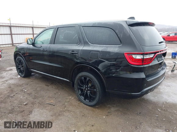 2019 Dodge Durango SXT Plus with VIN 1C4RDJAG6KC651227, listed as a IAAI auction lot 41387717 with 161,065 mi miles and . Bid and sale history available at DreamBid. Image 3.