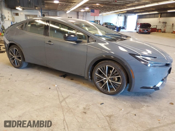 2023 Toyota Prius LE with VIN JTDADABU7P3004165, listed as a Copart auction lot 77584654 with 20,911 mi miles and Salvage Title. Bid and sale history available at DreamBid. Image 4.