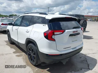2022 GMC Terrain SLT with VIN 3GKALPEVXNL269968, listed as a IAAI auction lot 42600907 with 39,685 mi miles and . Bid and sale history available at DreamBid. Image 3.
