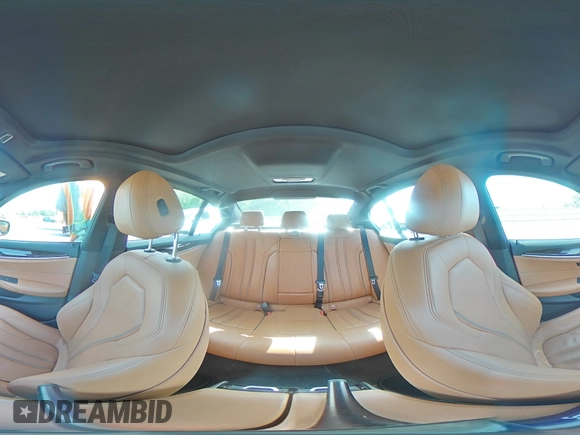 2019 BMW 5 Series 530i xDrive with VIN WBAJA7C50KWW31412, listed as a Copart auction lot 56159605 with 39,947 mi miles and Salvage title. Bid and sale history available at DreamBid. Image 14.