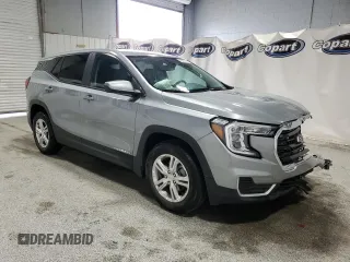 2024 GMC Terrain SLE with VIN 3GKALMEG9RL376094, listed as a Copart auction lot 62786035 with 22,954 mi miles and Clean title. Bid and sale history available at DreamBid. Image 4.