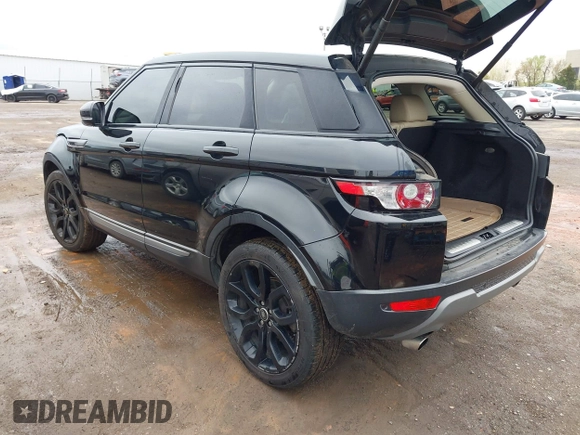 2013 Land Rover Range Rover Evoque Pure Plus with VIN SALVP2BG0DH824765, listed as a IAAI auction lot 41947582 with 101,854 mi miles and . Bid and sale history available at DreamBid. Image 3.