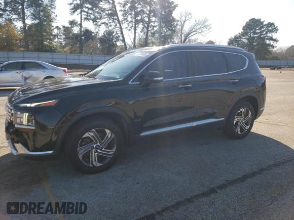 2021 Hyundai Santa Fe SEL with VIN 5NMS64AJ8MH339648, listed as a Copart auction lot 41385695 with 77,859 mi miles and Salvage Title. Bid and sale history available at carsss.com. Image 1.