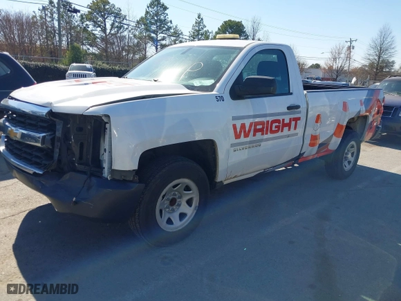 2018 Chevrolet Silverado 1500 Work Truck with VIN 1GCNCNEH2JZ148429, listed as a IAAI auction lot 41709655 with 121,637 mi miles. Bid and sale history available at carsss.com. Image 18.