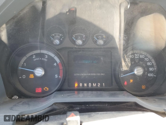 2012 Ford F-350 XL z VIN 1FT8W3BT0CEB74099, wystawiony jako Copart lot #47470204 z przebiegiem 172 041 mil mil oraz Szkoda całkowita • Salvage title. Historia ofert i sprzedaży dostępna na DreamBid. Obrazek 9.