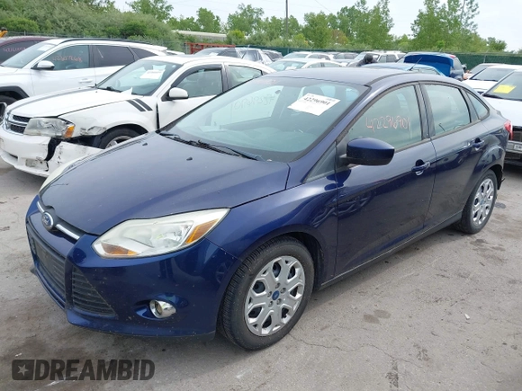 2012 Ford Focus SE with VIN 1FAHP3F21CL163449, listed as a IAAI auction lot 42296901 with 229,857 mi miles and . Bid and sale history available at DreamBid. Image 2.
