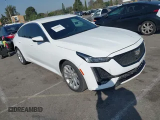 2020 Cadillac CT5 Luxury with VIN 1G6DM5RK4L0123976, listed as a IAAI auction lot 41630519 with 56,209 mi miles. Bid and sale history available at carsss.com. Image 1.