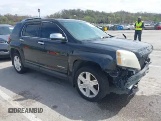 2011 GMC Terrain SLT-2 with VIN 2CTFLXE55B6400343, listed as a IAAI auction lot 41917669 with 202,865 mi miles. Bid and sale history available at carsss.com. Image 1.