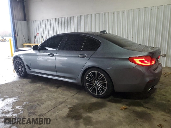 2018 BMW 5 Series 540i xDrive with VIN WBAJE7C59JWD52143, listed as a Copart auction lot 83438484 with 103,401 mi miles and Salvage title. Bid and sale history available at DreamBid. Image 2.