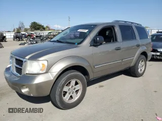 2007 Dodge Durango SLT with VIN 1D8HB48P87F542042, listed as a Copart auction lot 54558055 with 226,112 mi miles and Salvage title. Bid and sale history available at DreamBid. Image 1.