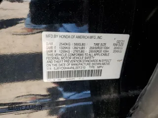 2022 Acura MDX w/Technology Package with VIN 5J8YD9H44NL001310, listed as a Copart auction lot 52868135 with 42,859 mi miles and Salvage Title. Bid and sale history available at carsss.com. Image 13.