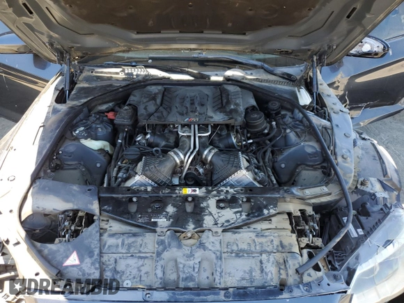 2014 BMW M6 z VIN WBSLX9C52ED160538, wystawiony jako Copart lot #64329095 z przebiegiem Nie podano mil oraz Szkoda całkowita • Salvage title. Historia ofert i sprzedaży dostępna na DreamBid. Obrazek 11.