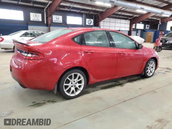 2013 Dodge Dart Rallye with VIN 1C3CDFBH1DD122831, listed as a Copart auction lot 51438605 with 86,220 mi miles and Clean Title. Bid and sale history available at carsss.com. Image 3.
