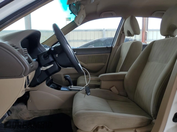 2005 Honda Civic LX with VIN 2HGES165X5H614941, listed as a Copart auction lot 51648795 with 107,218 mi miles and Salvage Title. Bid and sale history available at DreamBid. Image 7.