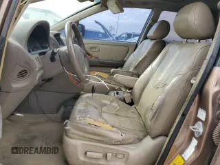 1999 Lexus RX 300 Luxury SUV with VIN JT6HF10U3X0019931, listed as a Copart auction lot 47893895 with 235,388 mi miles and Salvage Title. Bid and sale history available at carsss.com. Image 7.