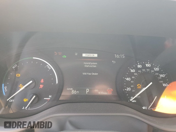 2025 Toyota Sienna XLE with VIN 5TDYRKEC3SS242899, listed as a Copart auction lot 54617665 with 1,830 mi miles and Clean Title. Bid and sale history available at DreamBid. Image 9.