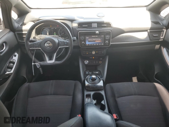 2018 Nissan LEAF S with VIN 1N4AZ1CP2JC301612, listed as a Copart auction lot 52483345 with 99,276 mi miles and Non Repairable. Bid and sale history available at DreamBid. Image 8.