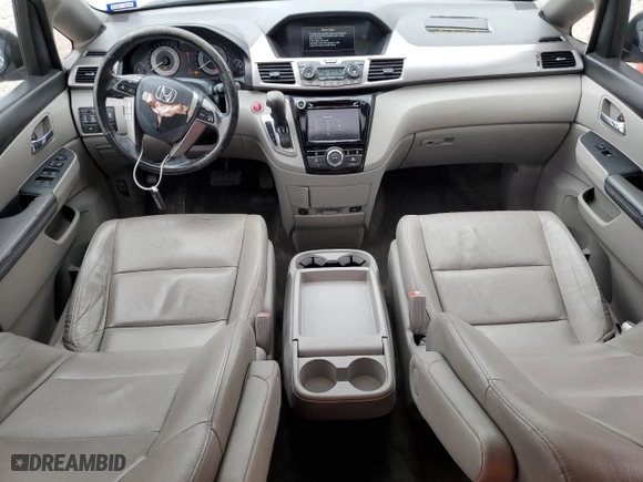 2016 Honda Odyssey EX-L with VIN 5FNRL5H63GB002048, listed as a Copart auction lot 50811985 with 122,959 mi miles and Salvage Title. Bid and sale history available at carsss.com. Image 8.