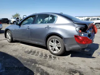 2015 Infiniti Q40 with VIN JN1CV6ARXFM522699, listed as a Copart auction lot 74004004 with 0 mi miles and Salvage Title. Bid and sale history available at carsss.com. Image 2.