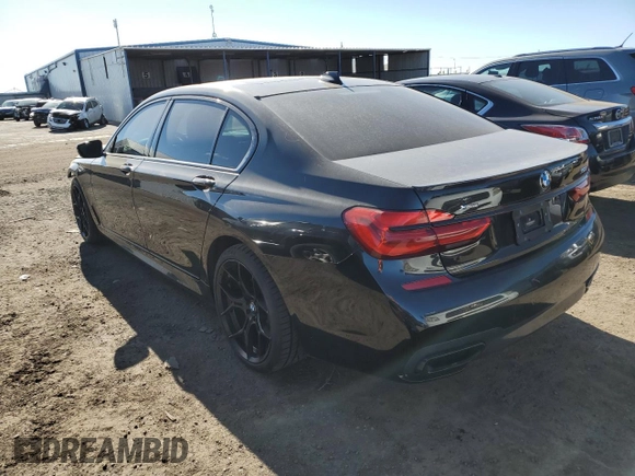 2018 BMW 7 Series ALPINA B7 xDrive with VIN WBA7F2C58JG424788, listed as a Copart auction lot 46751243 with 416 mi miles. Bid and sale history available at carsss.com. Image 2.