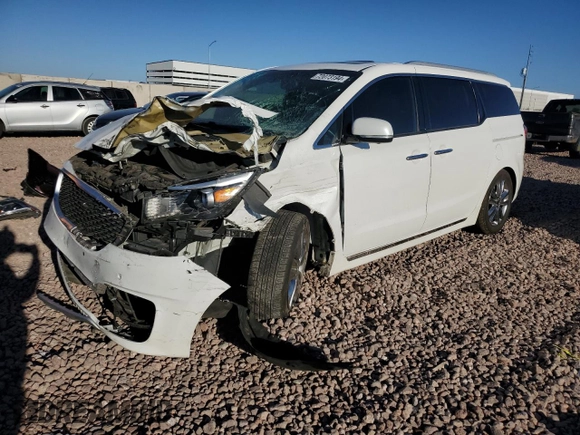 2018 Kia Sedona SX-L with VIN KNDME5C19J6399669, listed as a Copart auction lot 72073194 with 60,657 mi miles and Salvage Title. Bid and sale history available at DreamBid. Image 1.